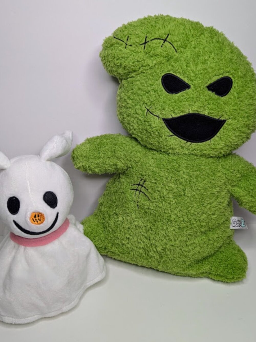 Disney Nightmare Before Christmas Oogie Boogie & Zero Plush Set